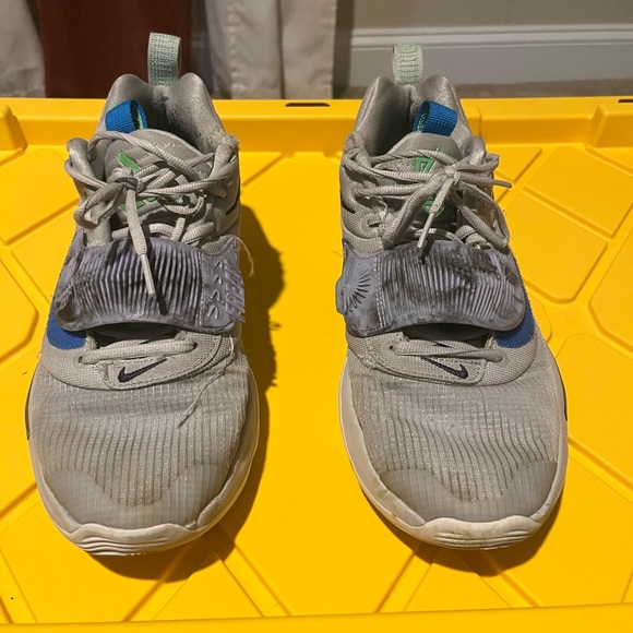 ATTENTION BASKETBALL PLAYERS! Mens Nike Zoom Freak 3, Grey Marble Lime, 10.5 - Picture 3 of 9